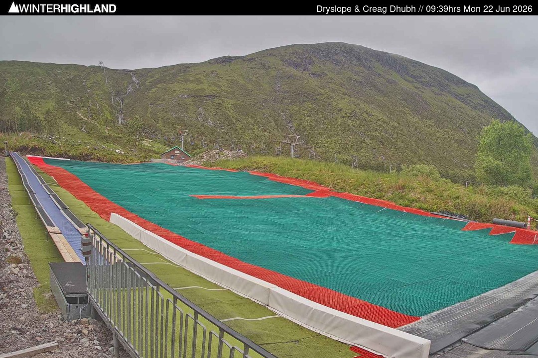 Archived image Webcam Glencoe Mountain - Dry Slope