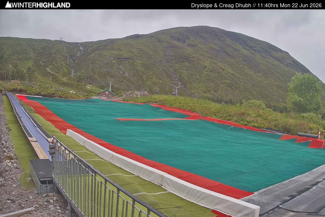 Archived image Webcam Glencoe Mountain - Dry Slope
