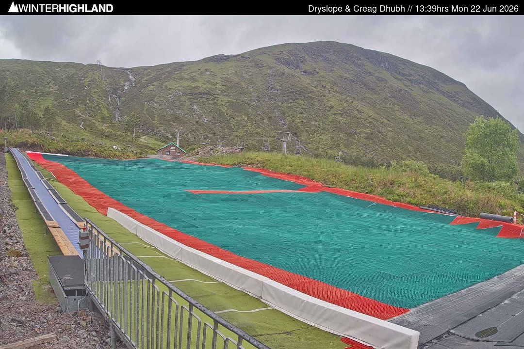 Archived image Webcam Glencoe Mountain - Dry Slope