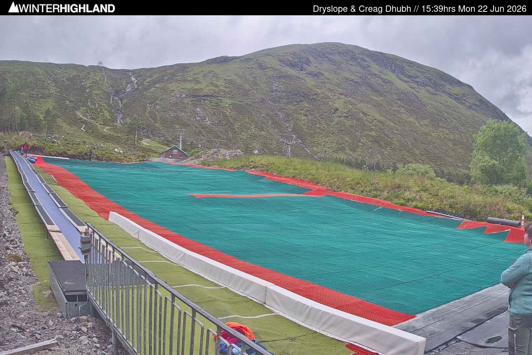Archived image Webcam Glencoe Mountain - Dry Slope