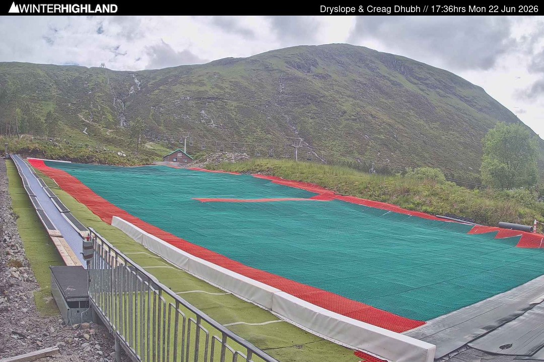 Archived image Webcam Glencoe Mountain - Dry Slope