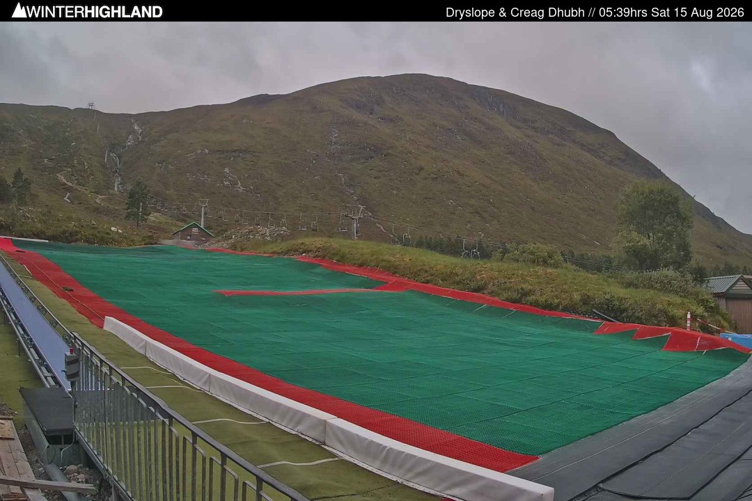 Archived image Webcam Glencoe Mountain - Dry Slope