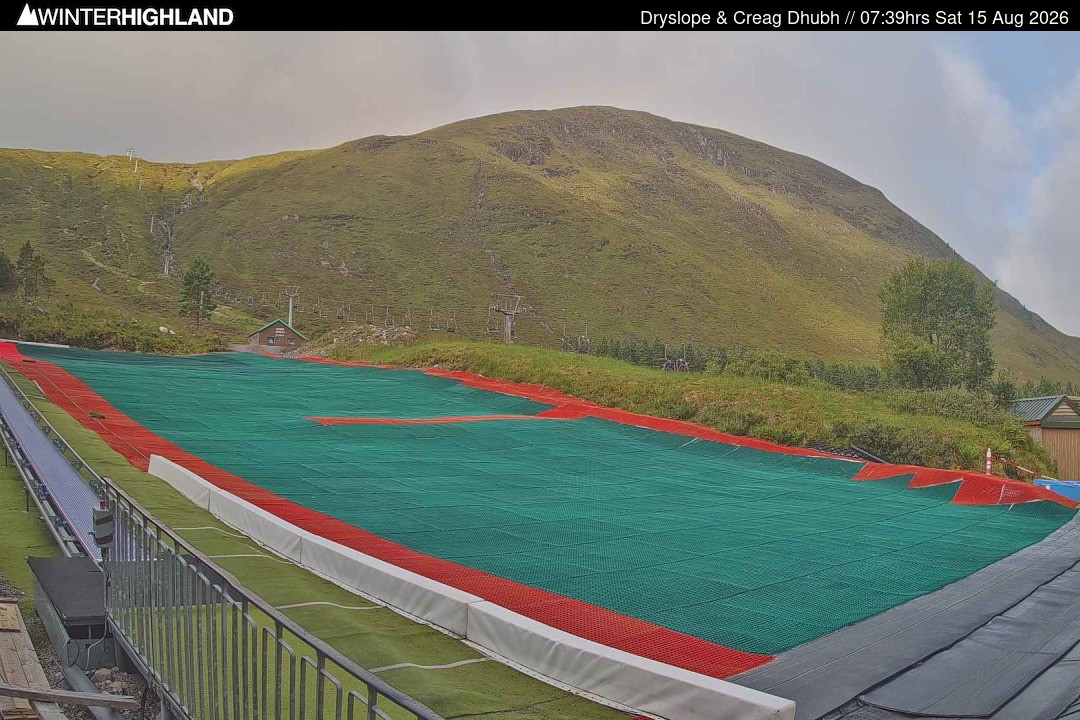 Archived image Webcam Glencoe Mountain - Dry Slope