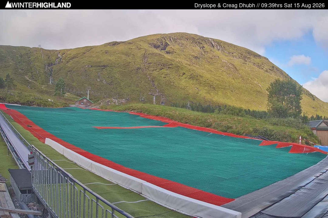Archived image Webcam Glencoe Mountain - Dry Slope