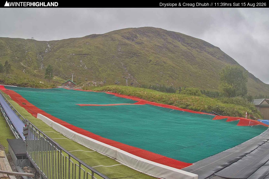 Archived image Webcam Glencoe Mountain - Dry Slope