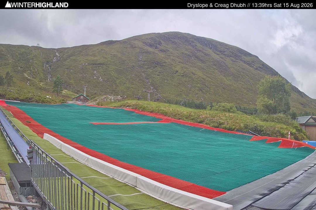 Archived image Webcam Glencoe Mountain - Dry Slope