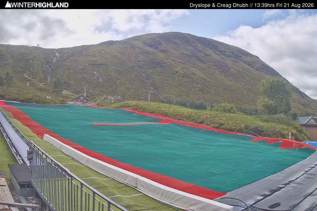 Archived image Webcam Glencoe Mountain - Dry Slope