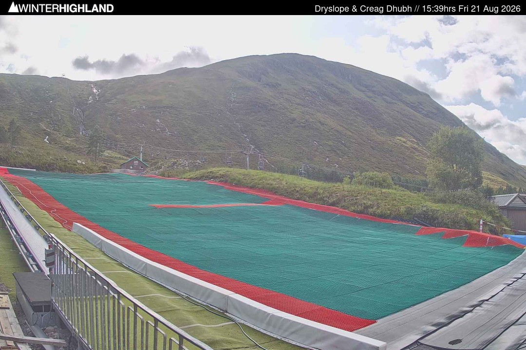 Archived image Webcam Glencoe Mountain - Dry Slope