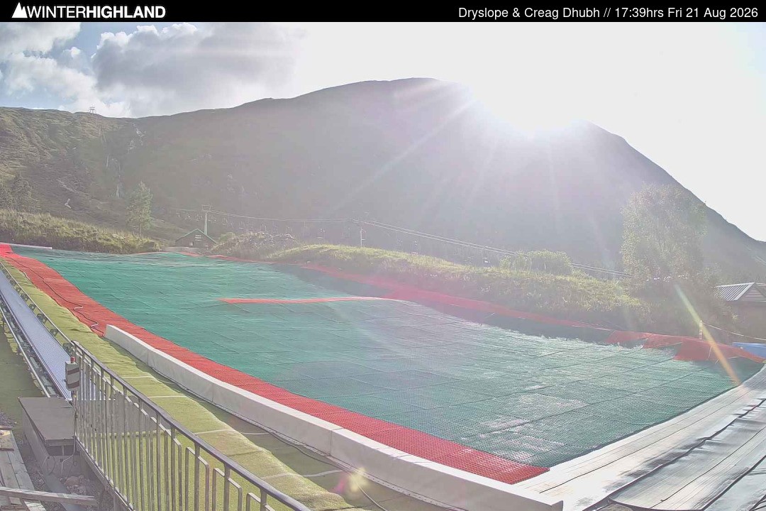 Archived image Webcam Glencoe Mountain - Dry Slope