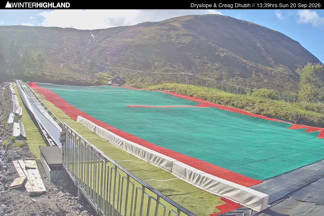 Archived image Webcam Glencoe Mountain - Dry Slope