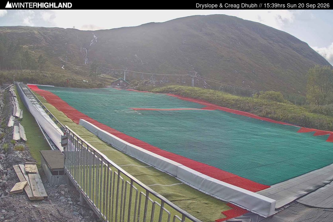 Archived image Webcam Glencoe Mountain - Dry Slope