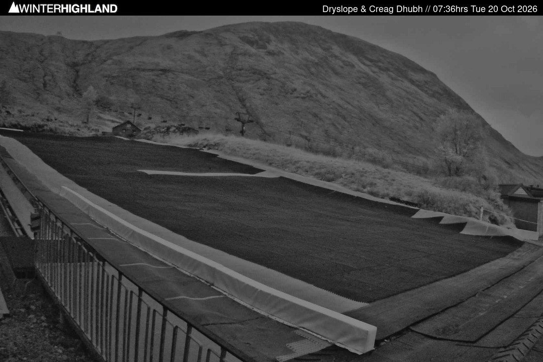 Archived image Webcam Glencoe Mountain - Dry Slope