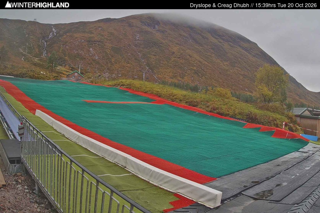 Archived image Webcam Glencoe Mountain - Dry Slope