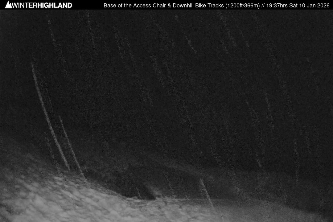 Archiv Foto Webcam Glencoe Mountain - Talstation - Cafe