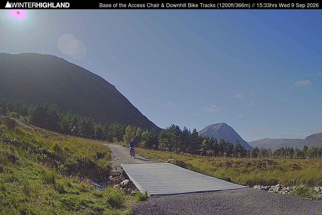 Archived image Webcam Glencoe Mountain - Base Cafe