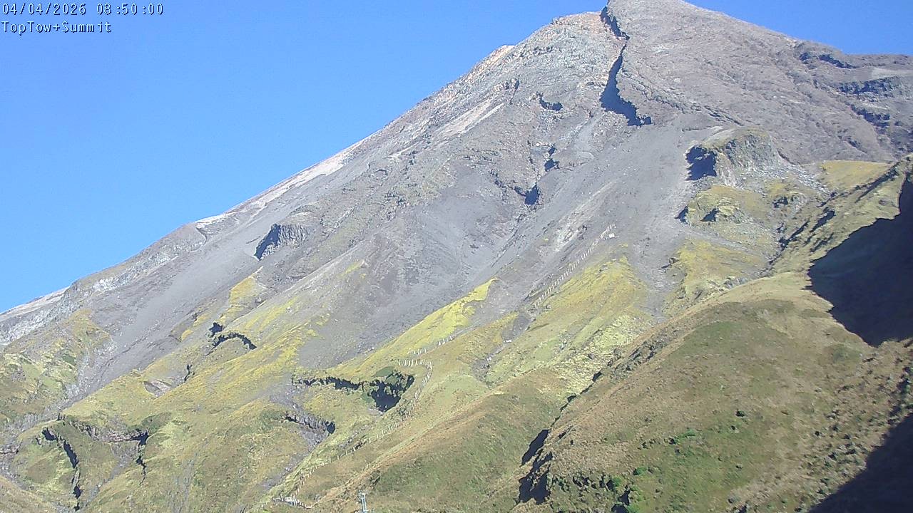 Archived image Webcam Manganui, Mount Taranaki