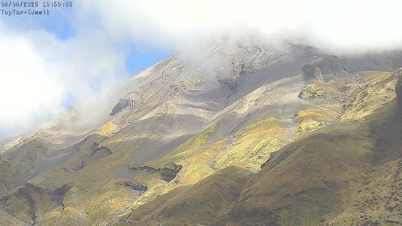 Archived image Webcam Manganui, Mount Taranaki