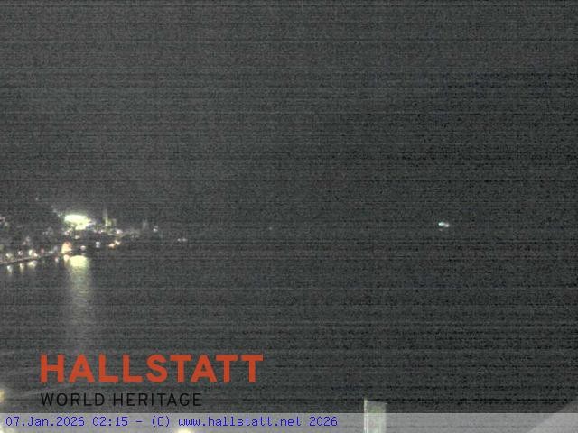 Archiv Foto Webcam Blick auf Hallstatt und den Hallstättersee