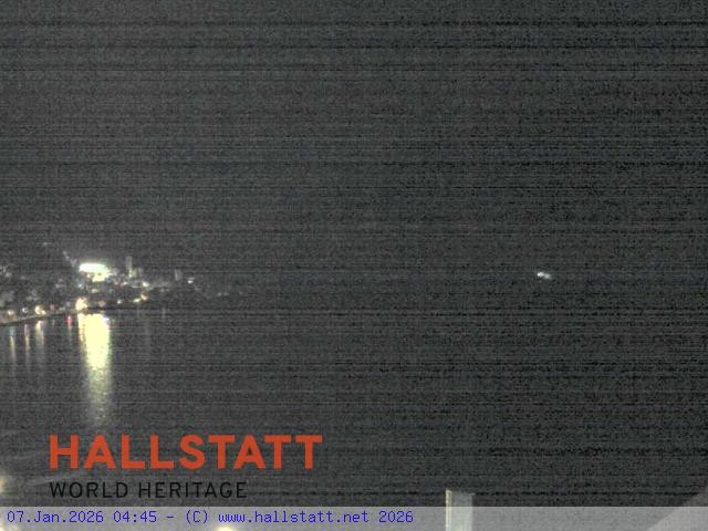 Archiv Foto Webcam Blick auf Hallstatt und den Hallstättersee