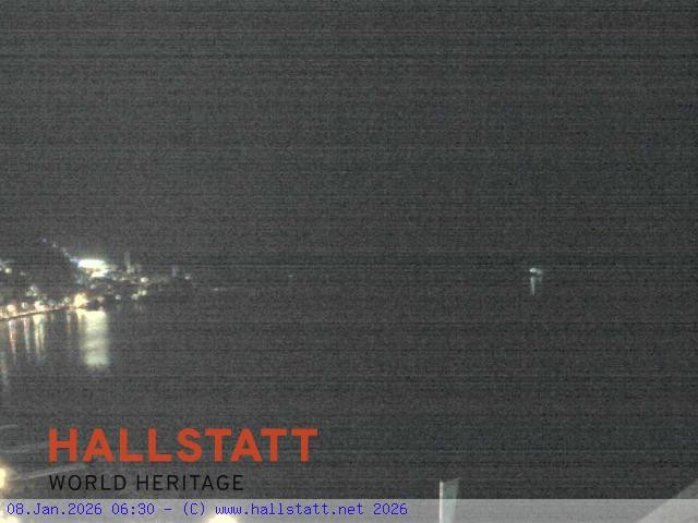Archiv Foto Webcam Blick auf Hallstatt und den Hallstättersee