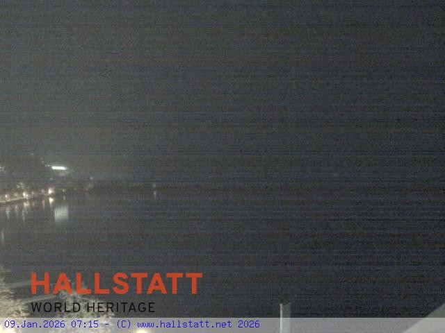 Archiv Foto Webcam Blick auf Hallstatt und den Hallstättersee