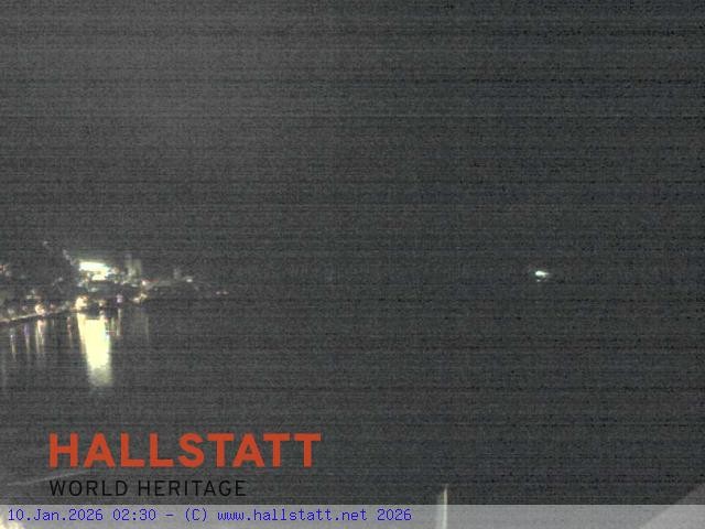 Archiv Foto Webcam Blick auf Hallstatt und den Hallstättersee