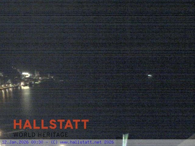 Archiv Foto Webcam Blick auf Hallstatt und den Hallstättersee