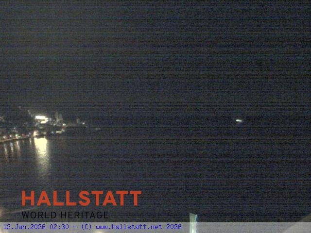Archiv Foto Webcam Blick auf Hallstatt und den Hallstättersee