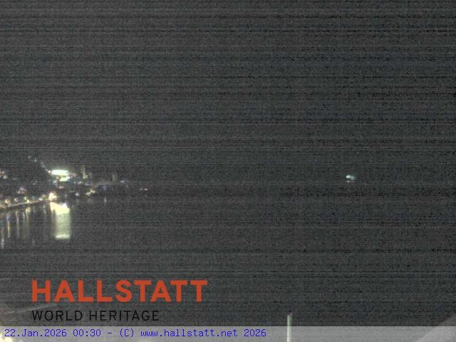 Archiv Foto Webcam Blick auf Hallstatt und den Hallstättersee