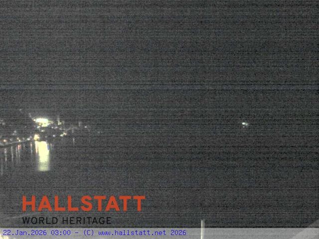 Archiv Foto Webcam Blick auf Hallstatt und den Hallstättersee