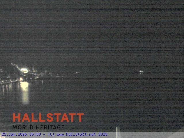 Archiv Foto Webcam Blick auf Hallstatt und den Hallstättersee