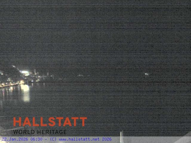 Archiv Foto Webcam Blick auf Hallstatt und den Hallstättersee