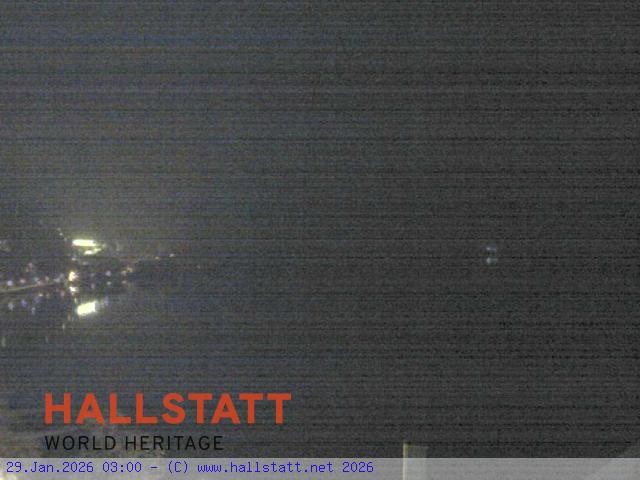 Archiv Foto Webcam Blick auf Hallstatt und den Hallstättersee