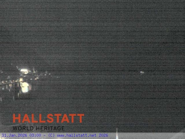 Archived image Webcam Hallstatt: Village and Lake