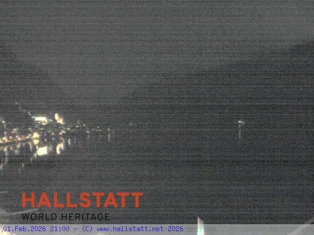 Archiv Foto Webcam Blick auf Hallstatt und den Hallstättersee