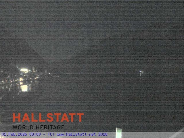 Archived image Webcam Hallstatt: Village and Lake