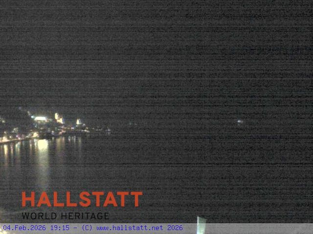 Archiv Foto Webcam Blick auf Hallstatt und den Hallstättersee