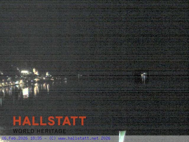 Archiv Foto Webcam Blick auf Hallstatt und den Hallstättersee