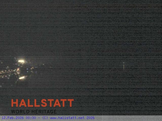 Archiv Foto Webcam Blick auf Hallstatt und den Hallstättersee