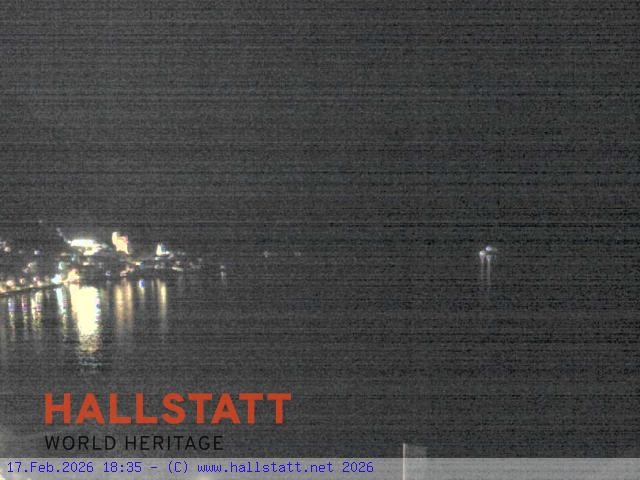 Archiv Foto Webcam Blick auf Hallstatt und den Hallstättersee