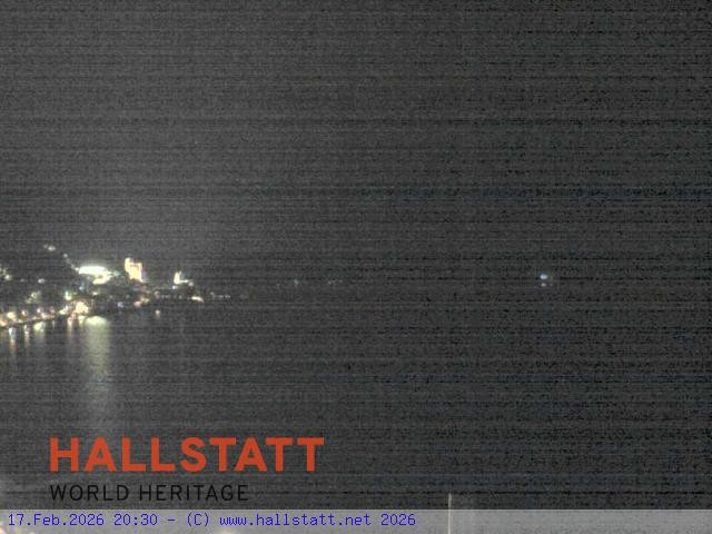 Archiv Foto Webcam Blick auf Hallstatt und den Hallstättersee