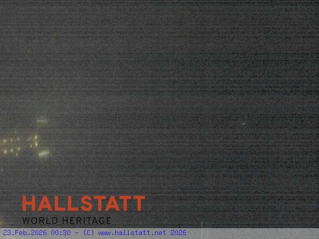 Archiv Foto Webcam Blick auf Hallstatt und den Hallstättersee