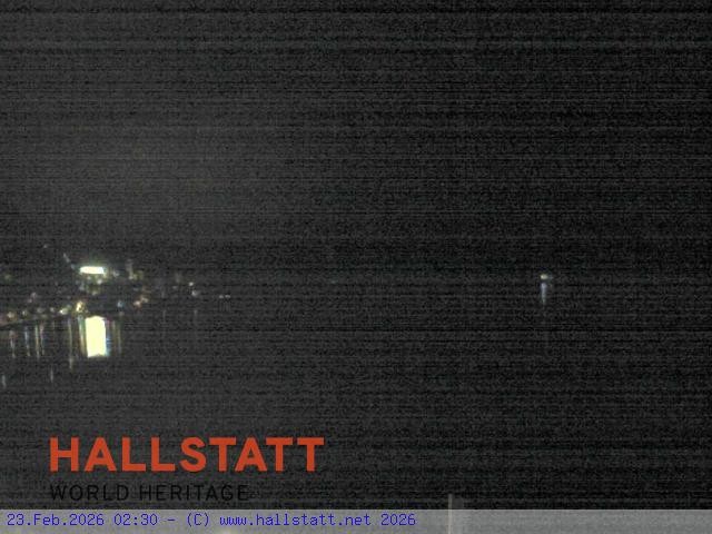 Archiv Foto Webcam Blick auf Hallstatt und den Hallstättersee