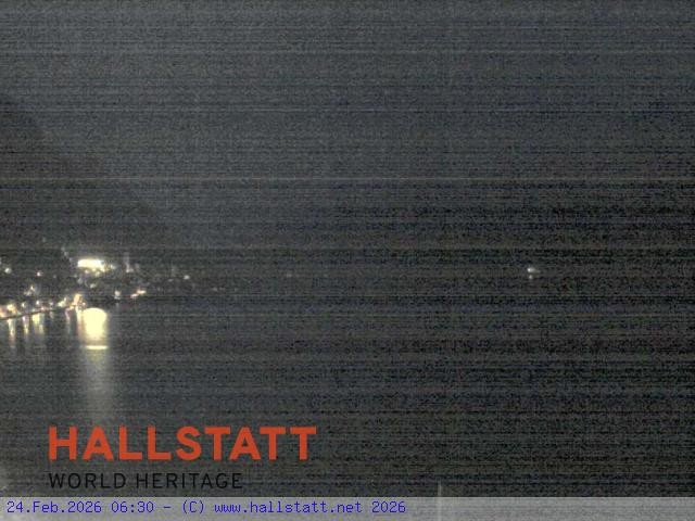 Archiv Foto Webcam Blick auf Hallstatt und den Hallstättersee