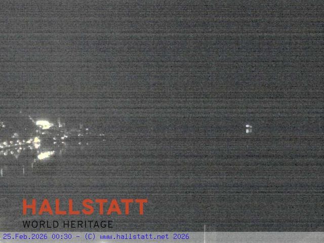 Archiv Foto Webcam Blick auf Hallstatt und den Hallstättersee