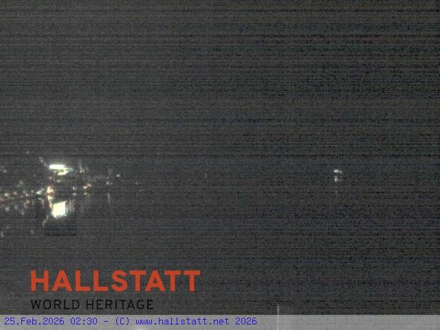 Archiv Foto Webcam Blick auf Hallstatt und den Hallstättersee