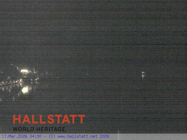 Archiv Foto Webcam Blick auf Hallstatt und den Hallstättersee