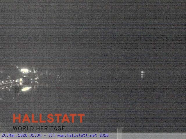 Archiv Foto Webcam Blick auf Hallstatt und den Hallstättersee