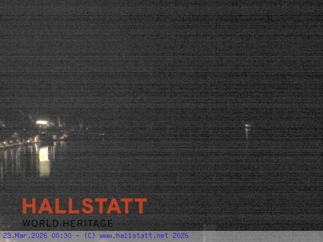 Archiv Foto Webcam Blick auf Hallstatt und den Hallstättersee