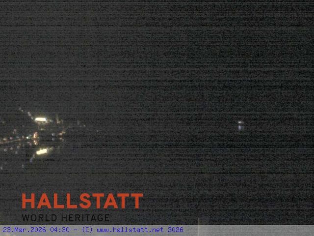 Archiv Foto Webcam Blick auf Hallstatt und den Hallstättersee